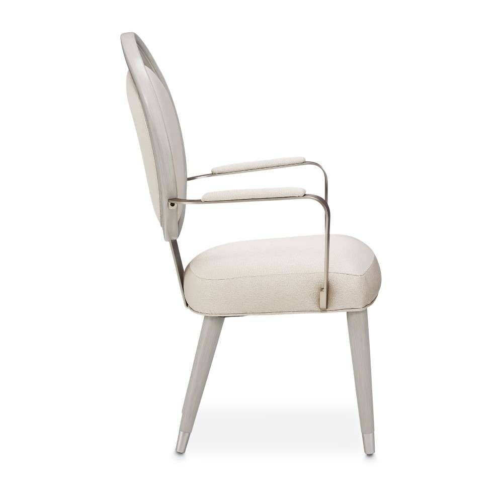 AICO by Michael Amini - Eclipse - Arm Chair - Moonlight Gray (Set of 2) - KI-ECLP004-135 veiw 8