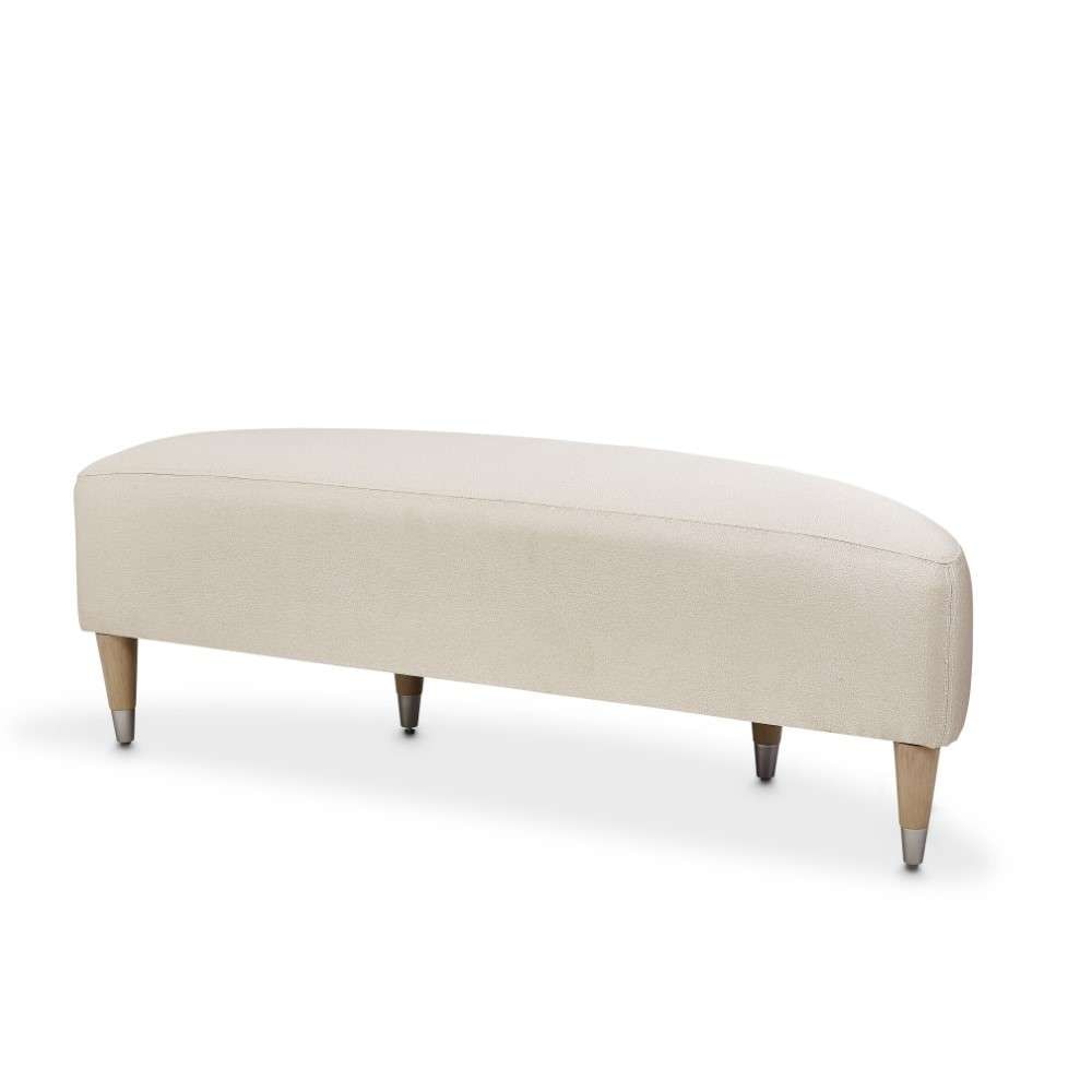 AICO by Michael Amini - Eclipse - Bed Bench - Moonlight - KI-ECLP904-135 veiw 7