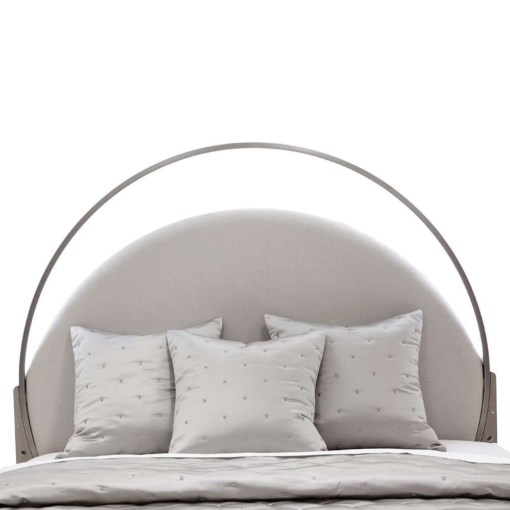 AICO by Michael Amini - Eclipse Eastern King Upholstered Bed with LED Lights - Moonlight - KI-ECLPEK-135 veiw 4
