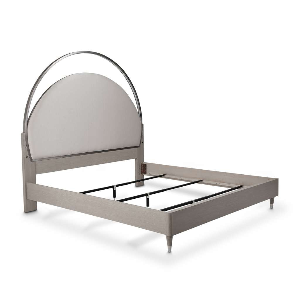 AICO by Michael Amini - Eclipse Eastern King Upholstered Bed with LED Lights - Moonlight - KI-ECLPEK-135 veiw 9