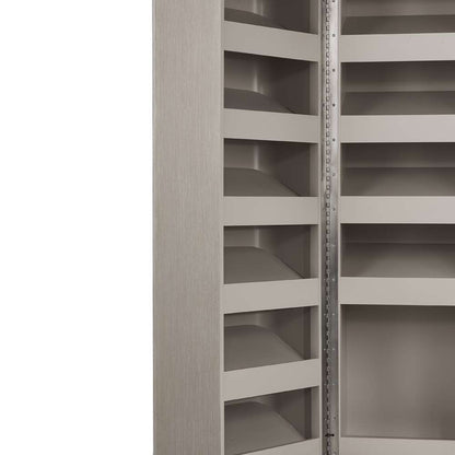AICO by Michael Amini - Eclipse Footwear Cabinet - Moonlight - KI-ECLP099-135_CLOSEOUT veiw 4