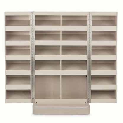 AICO by Michael Amini - Eclipse Footwear Cabinet - Moonlight - KI-ECLP099-135_CLOSEOUT veiw 7