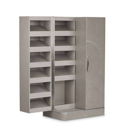 AICO by Michael Amini - Eclipse Footwear Cabinet - Moonlight - KI-ECLP099-135_CLOSEOUT veiw 10
