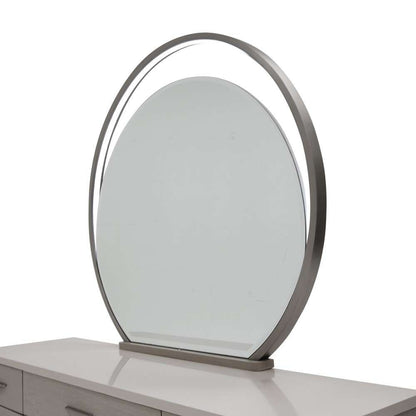 AICO by Michael Amini - Eclipse - Mirror with LED Lights - Moonlight - KI-ECLP260-135 veiw 2