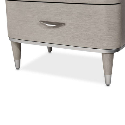 AICO by Michael Amini - Eclipse Nightstand - Moonlight - KI-ECLP040-135 veiw 6