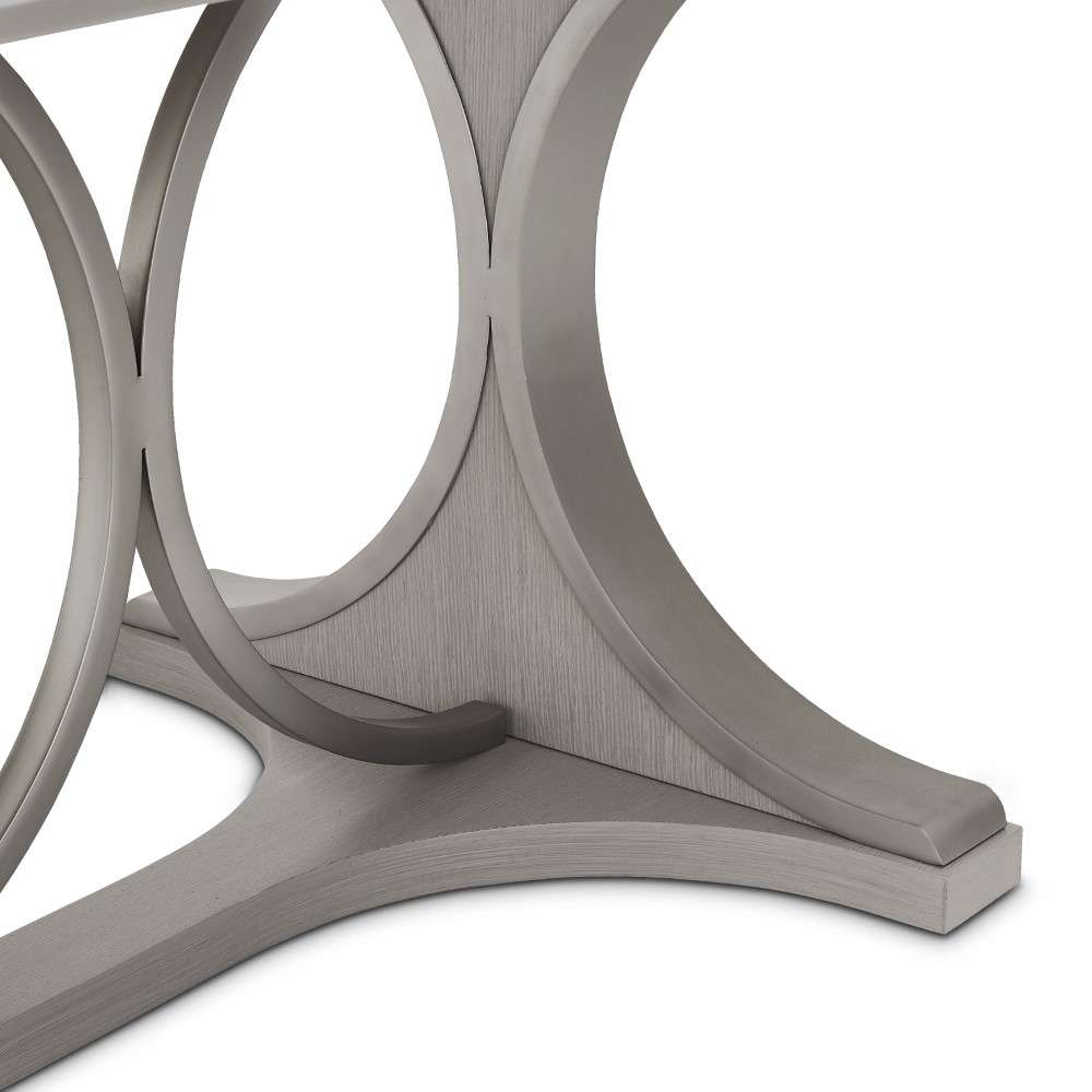 AICO by Michael Amini - Eclipse Oval Dining Table - Moonlight Gray - KI-ECLP000-135 veiw 10
