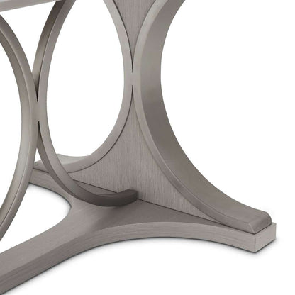 AICO by Michael Amini - Eclipse Oval Dining Table - Moonlight Gray - KI-ECLP000-135 veiw 10