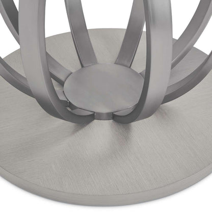 AICO by Michael Amini - Eclipse Round Dining Table - Moonlight Gray - KI-ECLP001-135 veiw 8