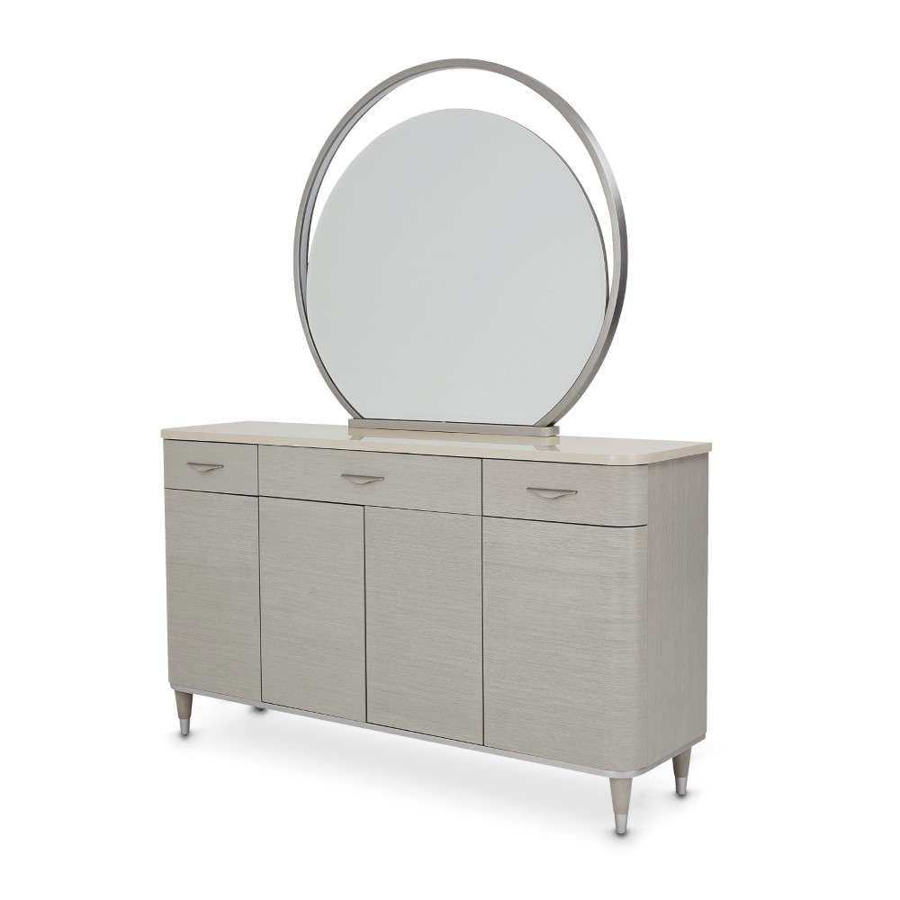 AICO by Michael Amini - Eclipse Sideboard - Moonlight Gray - KI-ECLP007-135 veiw 8