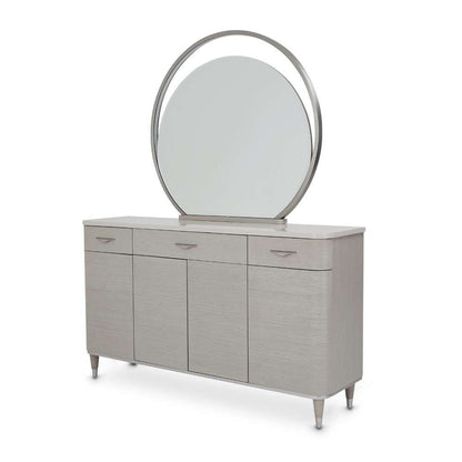 AICO by Michael Amini - Eclipse Sideboard with Mirror - Moonlight Gray - KI-ECLP007-260-135 veiw 1