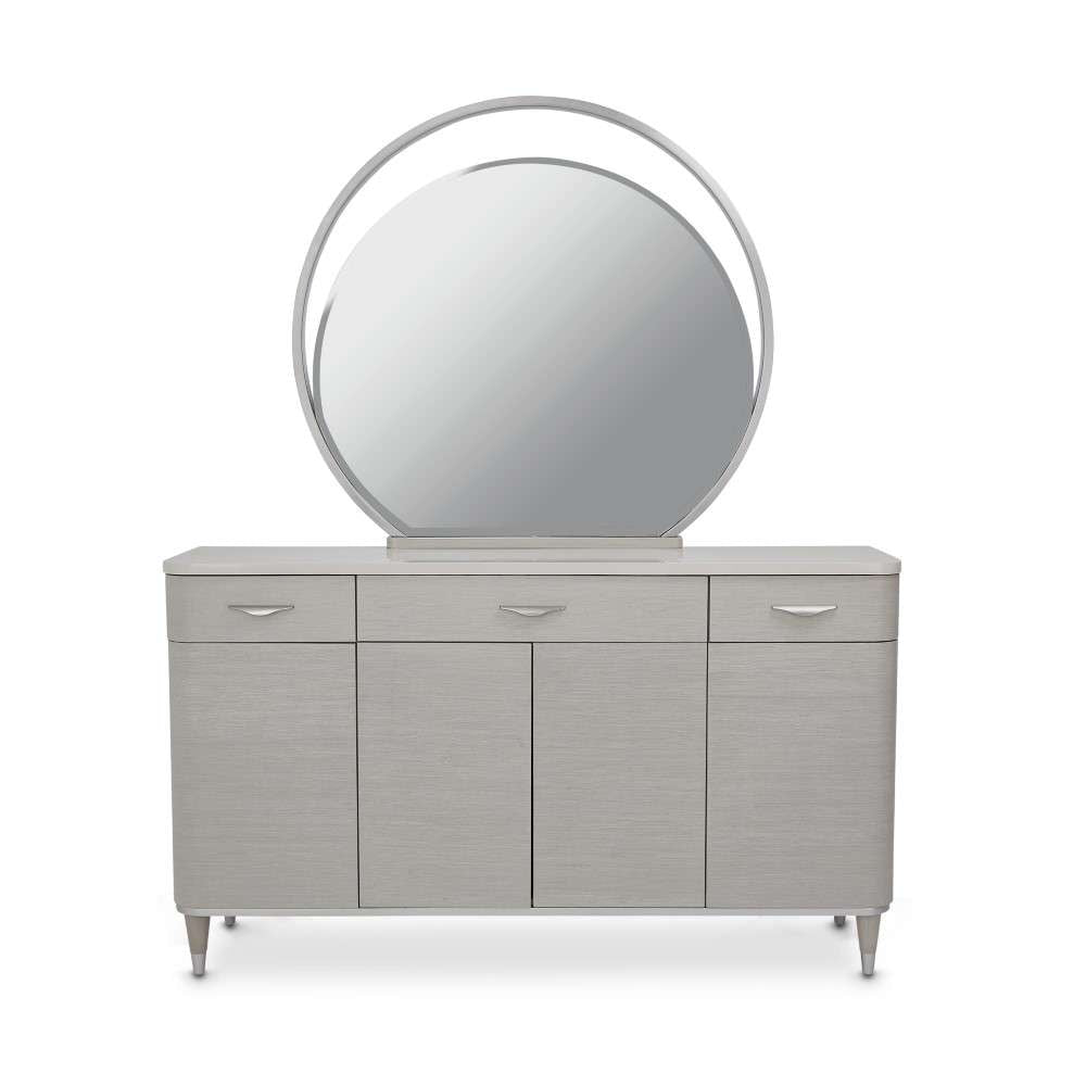 AICO by Michael Amini - Eclipse Sideboard with Mirror - Moonlight Gray - KI-ECLP007-260-135 veiw 2