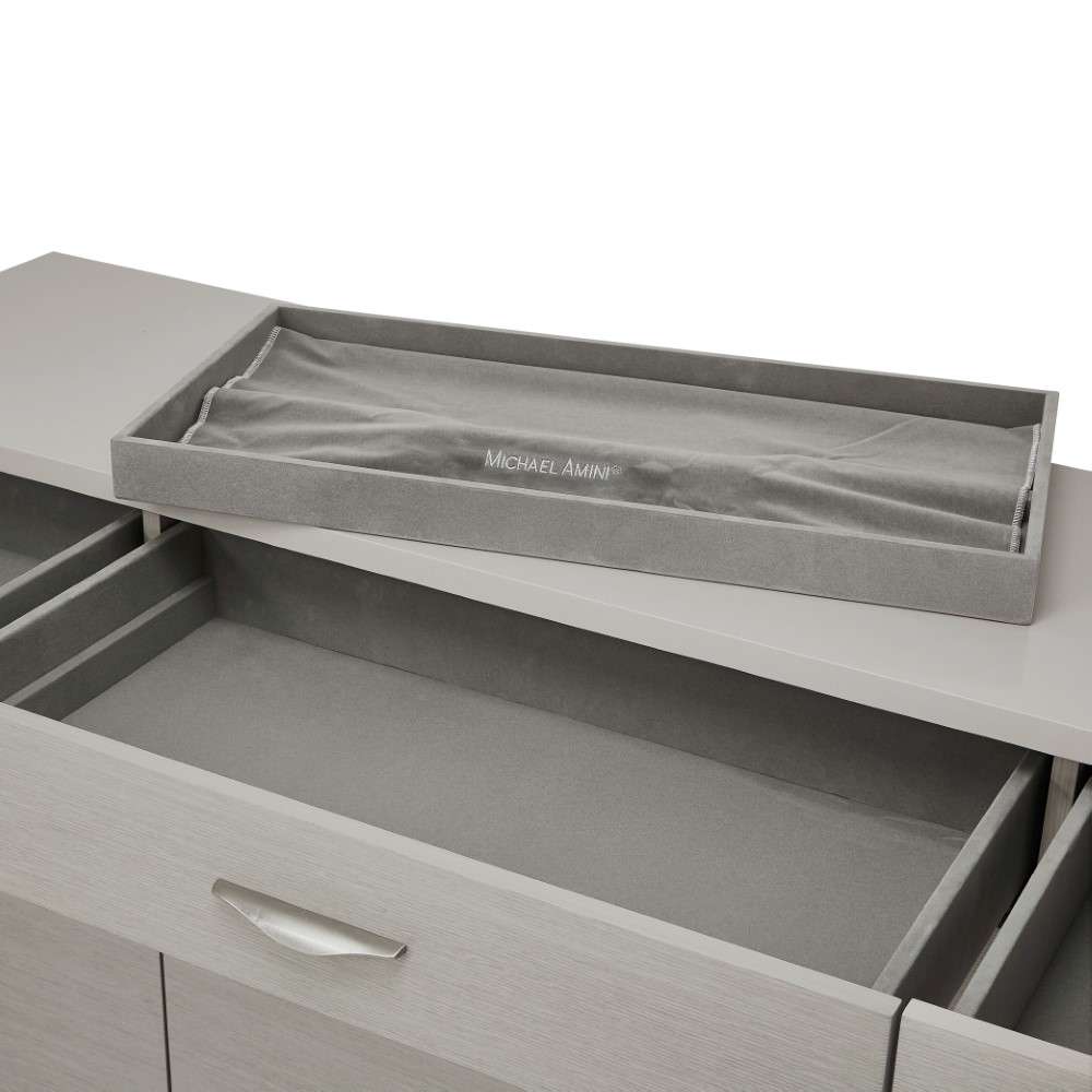 AICO by Michael Amini - Eclipse Sideboard with Mirror - Moonlight Gray - KI-ECLP007-260-135 veiw 10