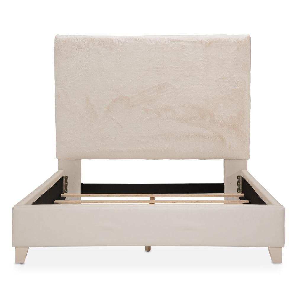 AICO by Michael Amini - Emerson King Upholstered Bed in Powder - KIA-ERSNEK-PWD veiw 2