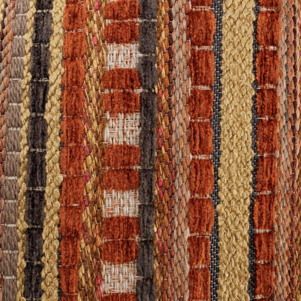 AICO by Michael Amini - Explorer Ramsey 21in Square Throw Pillow - Cinnamon - BCS-DP21-RAMSY-CIN veiw 5