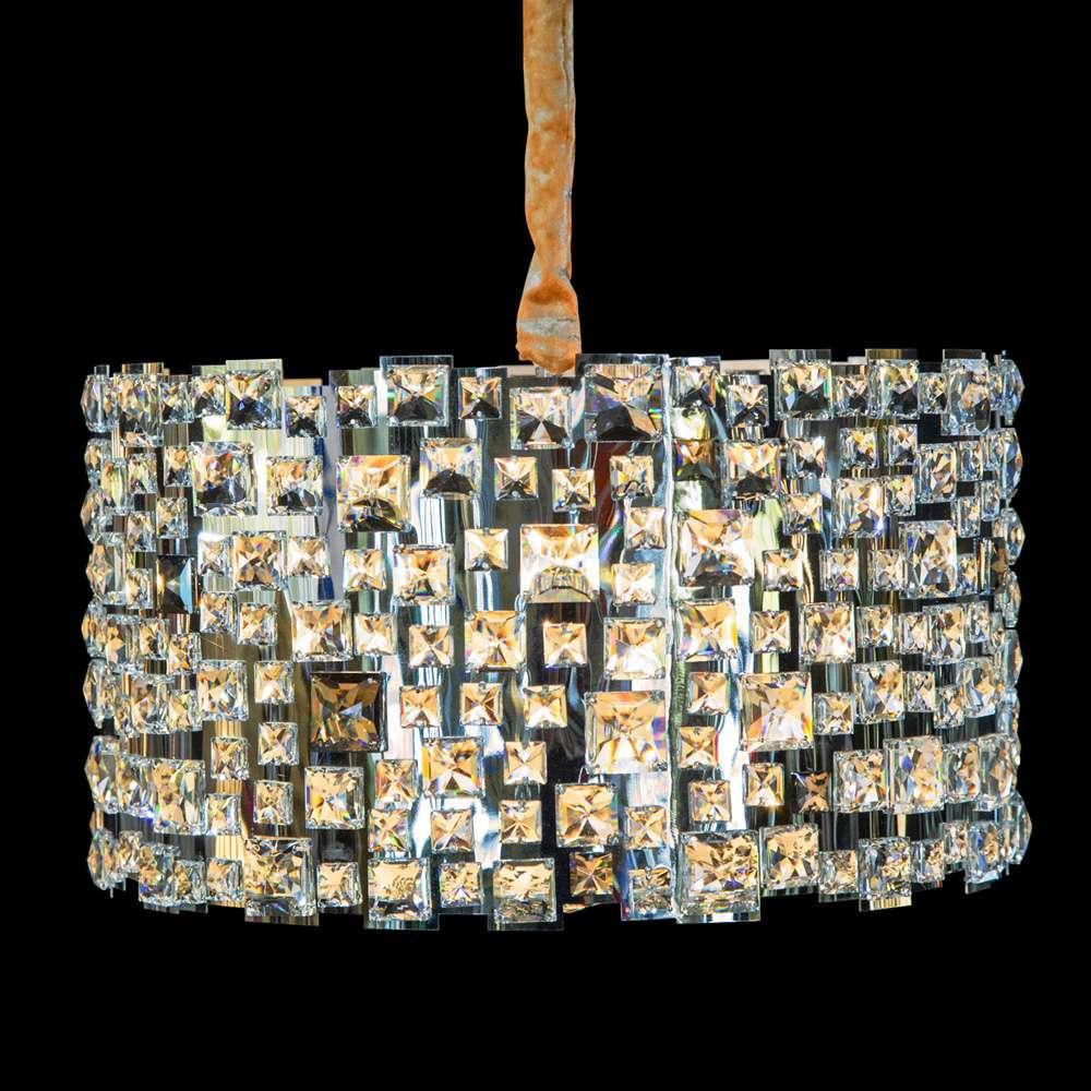 AICO by Michael Amini - Facets 6 Light Chandelier - LT-CH964-6CLR veiw 1