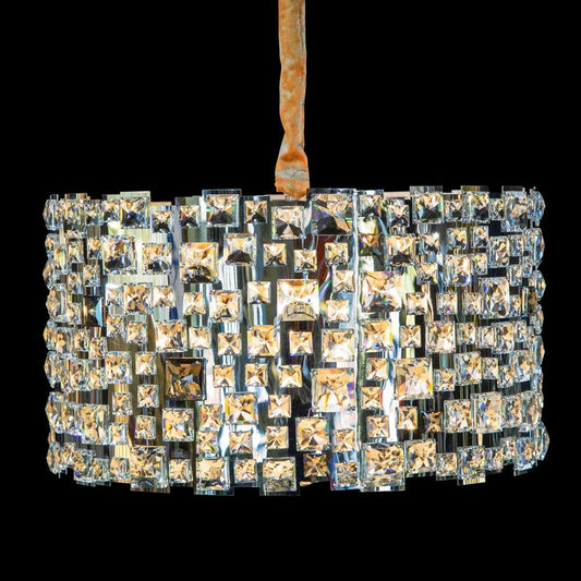 AICO by Michael Amini - Facets 6 Light Chandelier - LT-CH964-6CLR veiw 1
