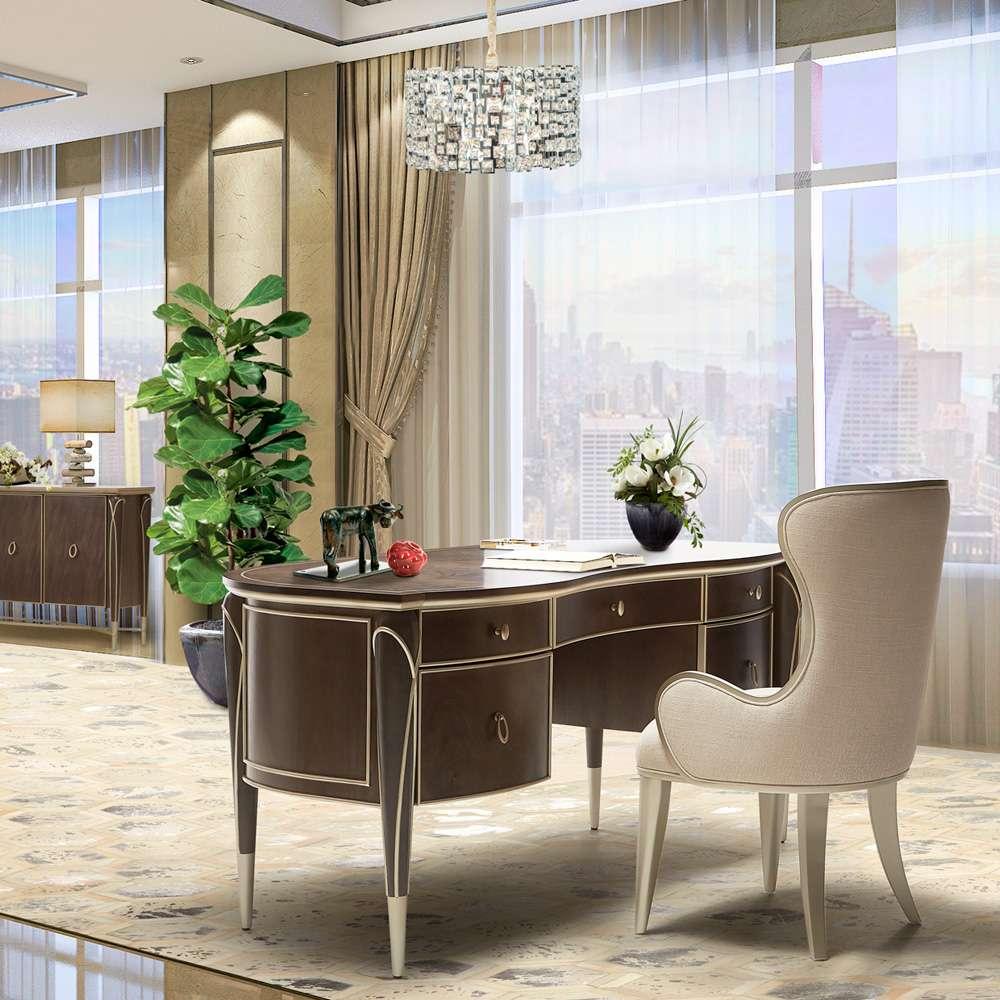 AICO by Michael Amini - Facets 6 Light Chandelier - LT-CH964-6CLR veiw 2