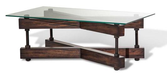 AICO by Michael Amini - Freestanding Killington Retangular Cocktail Table - FS-KLGTN201_CLOSEOUT veiw 1