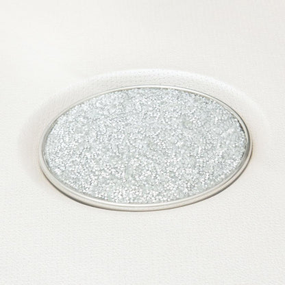 AICO by Michael Amini - Glimmering Heights 4 Leg Dining Table Complete in Ivory veiw 5