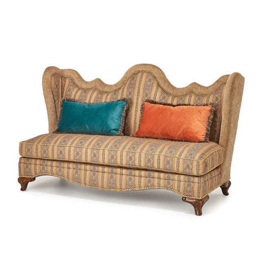 AICO by Michael Amini - Grand Masterpiece - Settee, Jewel - Royal Sienna - 9050864-JEWEL-402_CLOSEOUT veiw 1