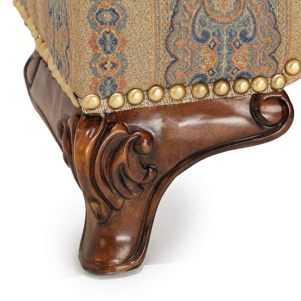 AICO by Michael Amini - Grand Masterpiece - Settee, Jewel - Royal Sienna - 9050864-JEWEL-402_CLOSEOUT veiw 3