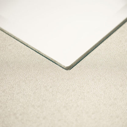 AICO by Michael Amini - Hollywood Swank 4 Leg Dining Table w/ Glass Inserts in Pearl Caviar - NT03000-11_CLOSEOUT veiw 4