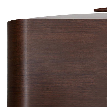 AICO by Michael Amini - Houston 1-Drawer Nightstand - Walnut - 9095040-416 veiw 6