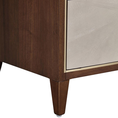 AICO by Michael Amini - Houston 2-Drawer Nightstand - Walnut - 9095042-416 veiw 6