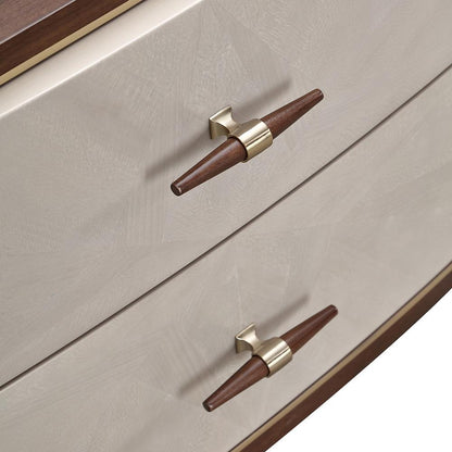 AICO by Michael Amini - Houston 2-Drawer Nightstand - Walnut - 9095042-416 veiw 8