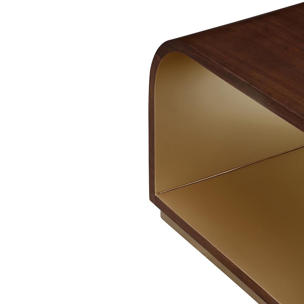 AICO by Michael Amini - Houston Cocktail Table - Walnut - 9095204-416 veiw 9