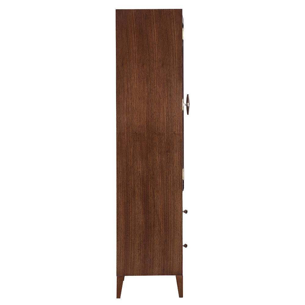 AICO by Michael Amini - Houston Display Cabinet - Walnut - 9095209-416 veiw 6