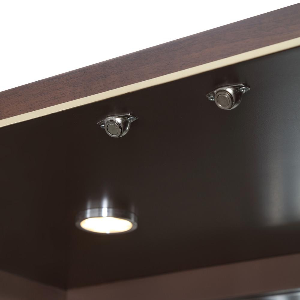 AICO by Michael Amini - Houston Display Cabinet - Walnut - 9095209-416 veiw 10