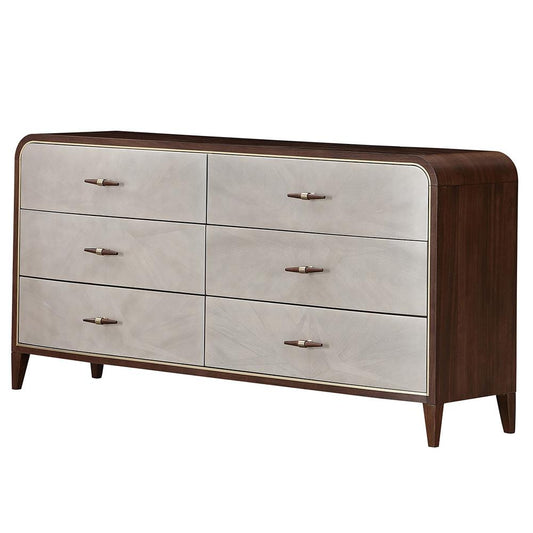 AICO by Michael Amini - Houston Dresser - Walnut - 9095050SA-416 veiw 1