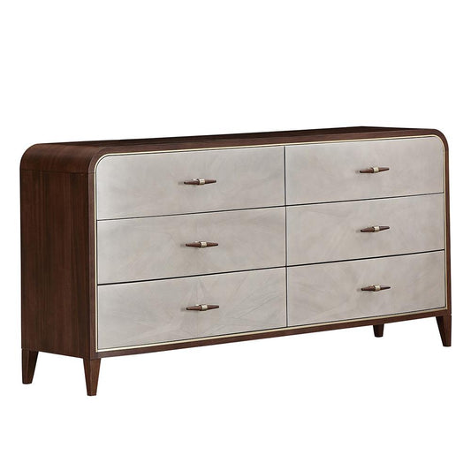 AICO by Michael Amini - Houston Dresser - Walnut - 9095050SA-416 veiw 2