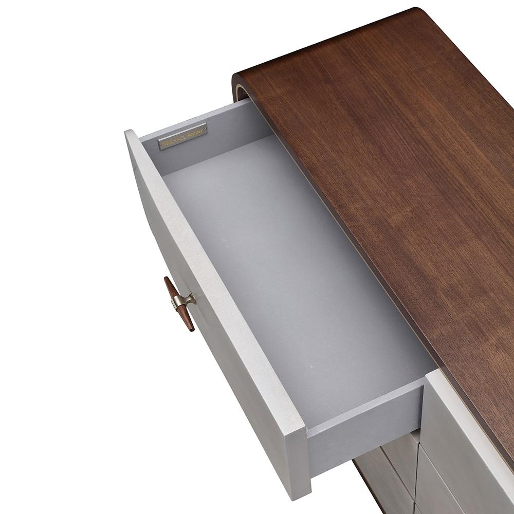 AICO by Michael Amini - Houston Dresser - Walnut - 9095050SA-416 veiw 8