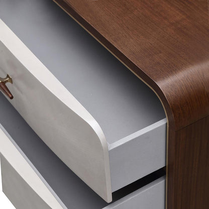 AICO by Michael Amini - Houston Dresser - Walnut - 9095050SA-416 veiw 10
