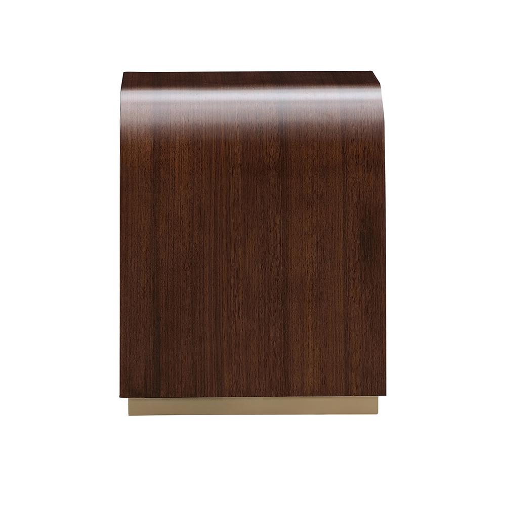 AICO by Michael Amini - Houston End Table - Walnut - 9095202-416 veiw 4
