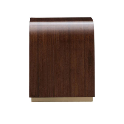 AICO by Michael Amini - Houston End Table - Walnut - 9095202-416 veiw 4