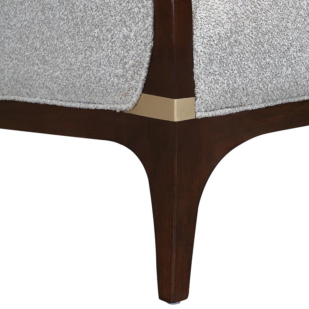 AICO by Michael Amini - Houston Matching Chair - Pebble/Walnut - 9095835-PBL-416 veiw 10