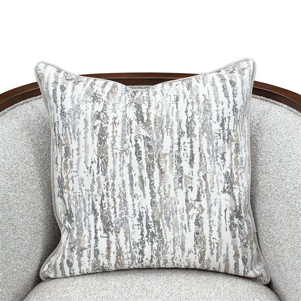 AICO by Michael Amini - Houston Matching Chair - Pebble/Walnut - 9095835-PBL-416 veiw 11