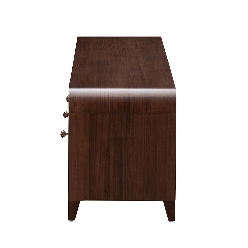 AICO by Michael Amini - Houston Media Cabinet - Walnut - 9095081-416 veiw 5