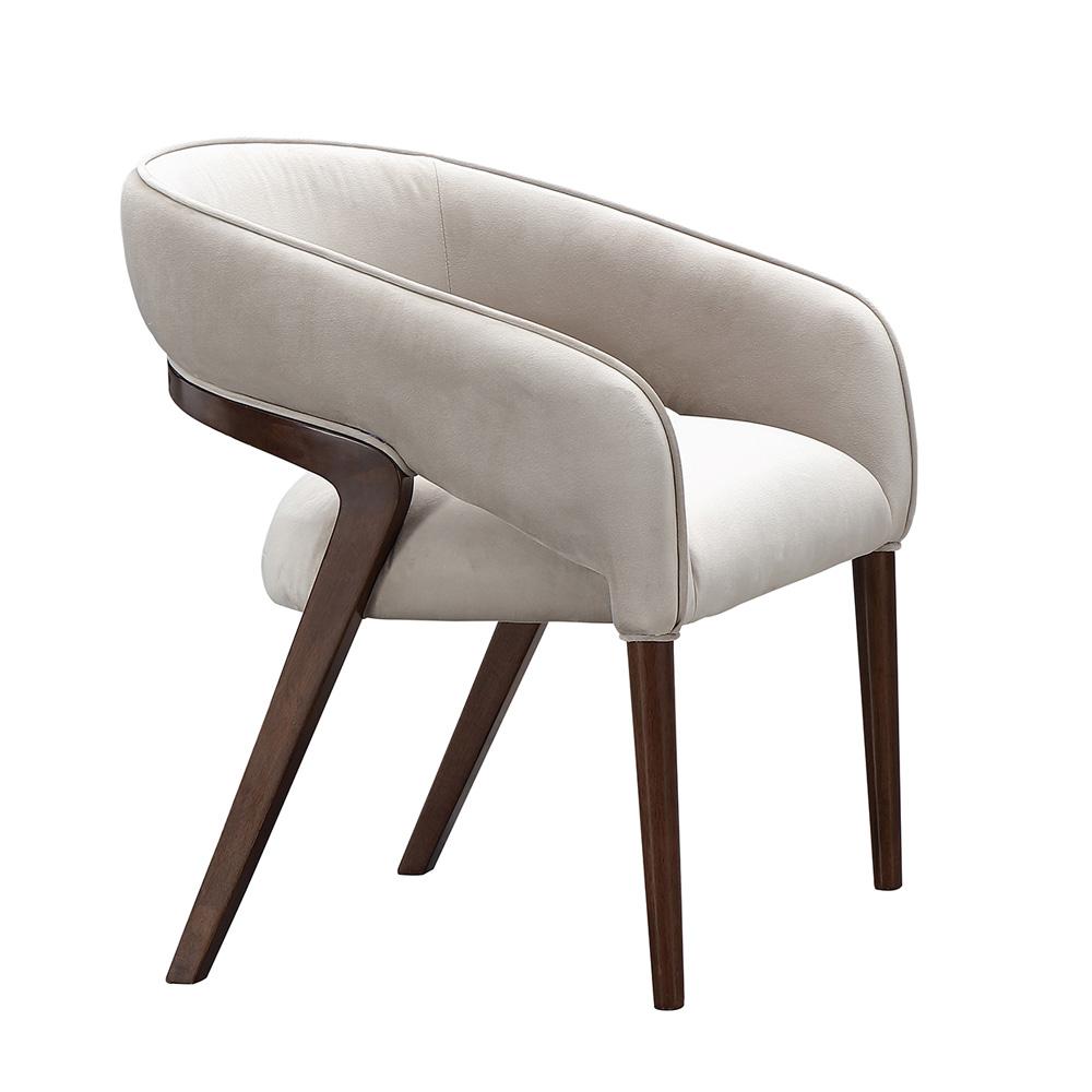 AICO by Michael Amini - Houston Vanity Chair - Porcini/Walnut - 9095244-416 veiw 2