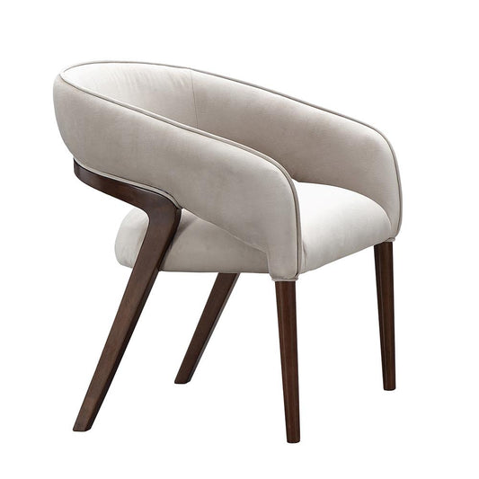 AICO by Michael Amini - Houston Vanity Chair - Porcini/Walnut - 9095244-416 veiw 2