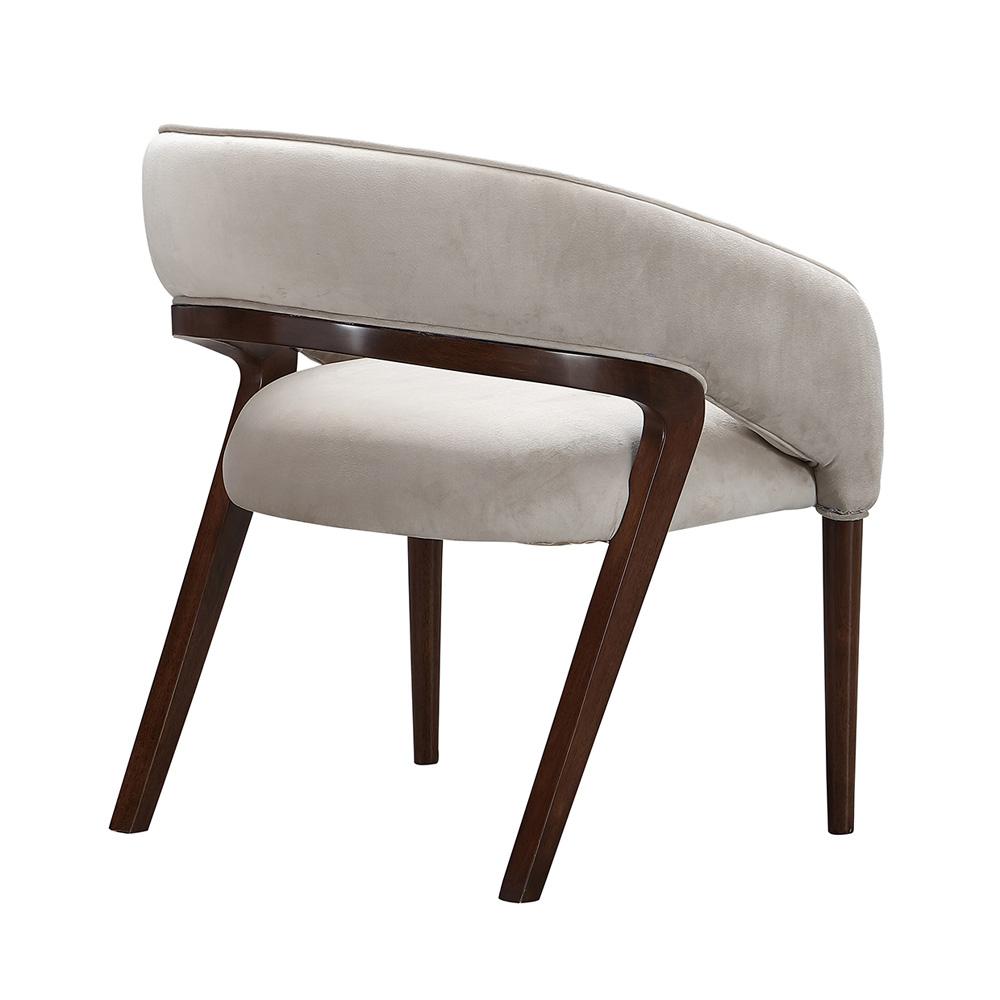 AICO by Michael Amini - Houston Vanity Chair - Porcini/Walnut - 9095244-416 veiw 4