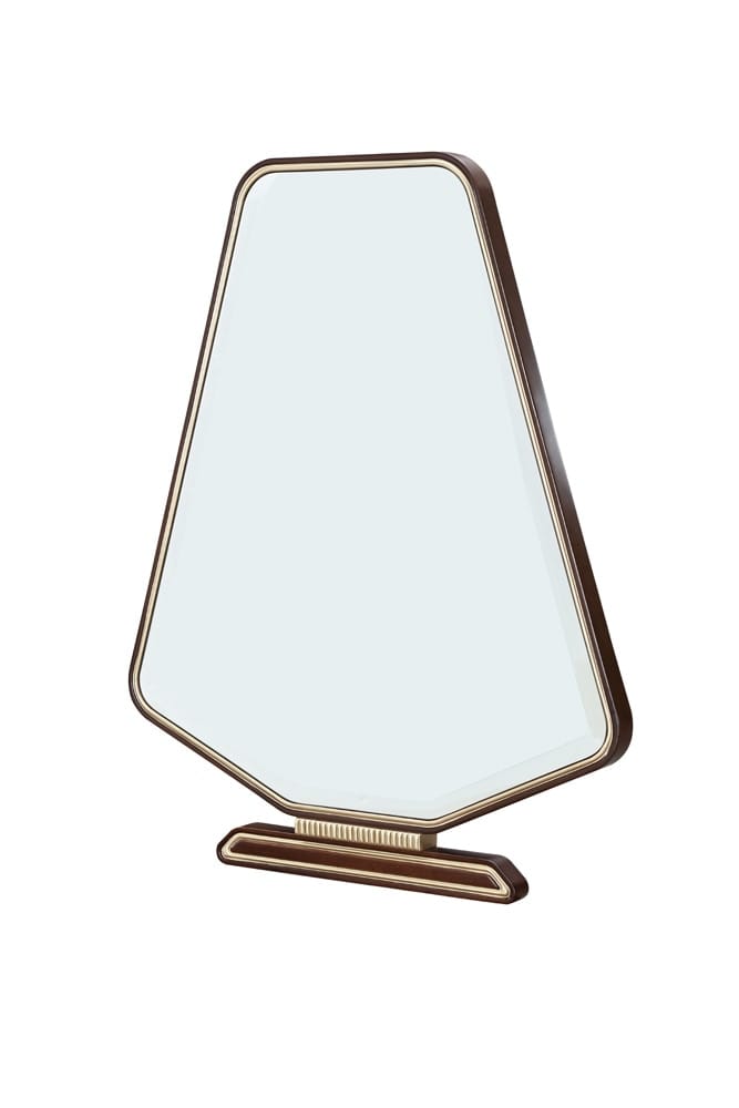AICO by Michael Amini - Houston Vanity Mirror - Walnut - 9095068-416 veiw 1
