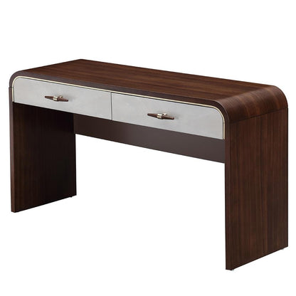 AICO by Michael Amini - Houston Vanity Table - Walnut - 9095058-416 veiw 3