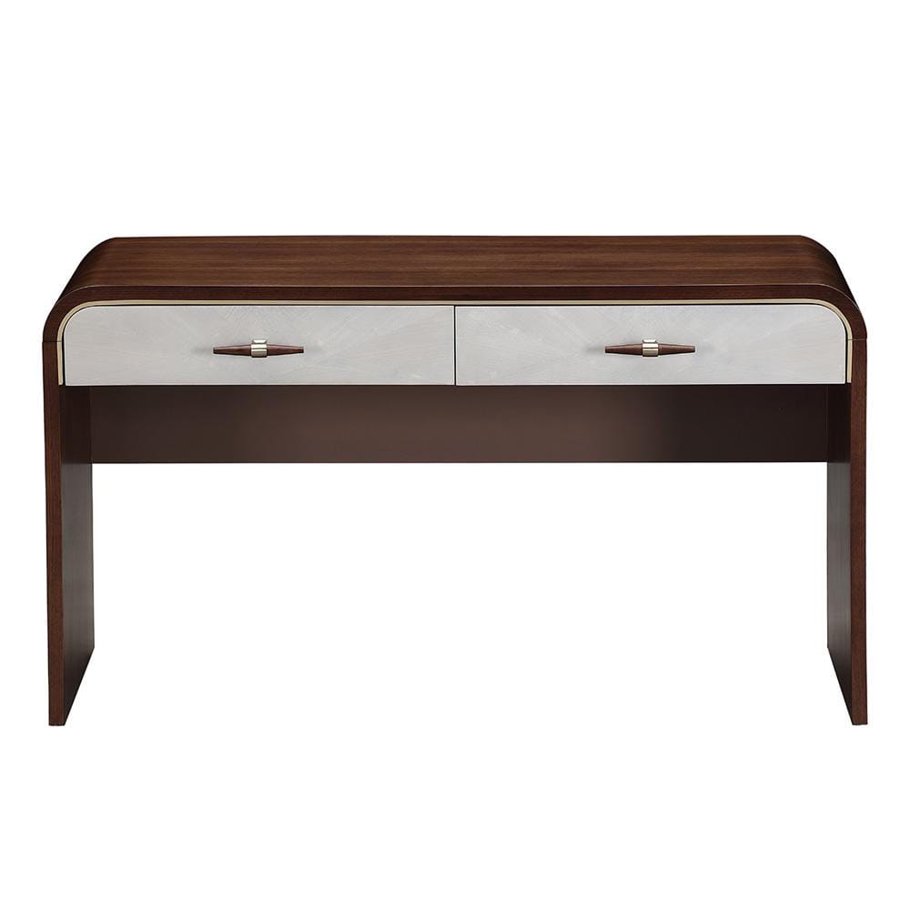 AICO by Michael Amini - Houston Vanity Table - Walnut - 9095058-416 veiw 4