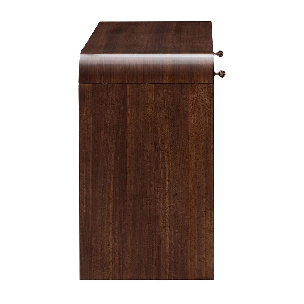 AICO by Michael Amini - Houston Vanity Table - Walnut - 9095058-416 veiw 5