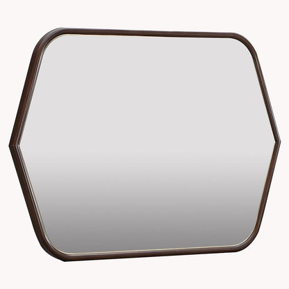 AICO by Michael Amini - Houston Wall Mirror - Walnut - 9095260-416 veiw 3