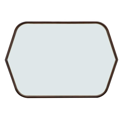 AICO by Michael Amini - Houston Wall Mirror - Walnut - 9095260-416 veiw 4